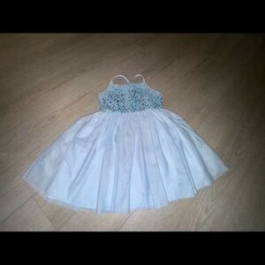 Cat & Jack Light Blue Formal Kids Dress
